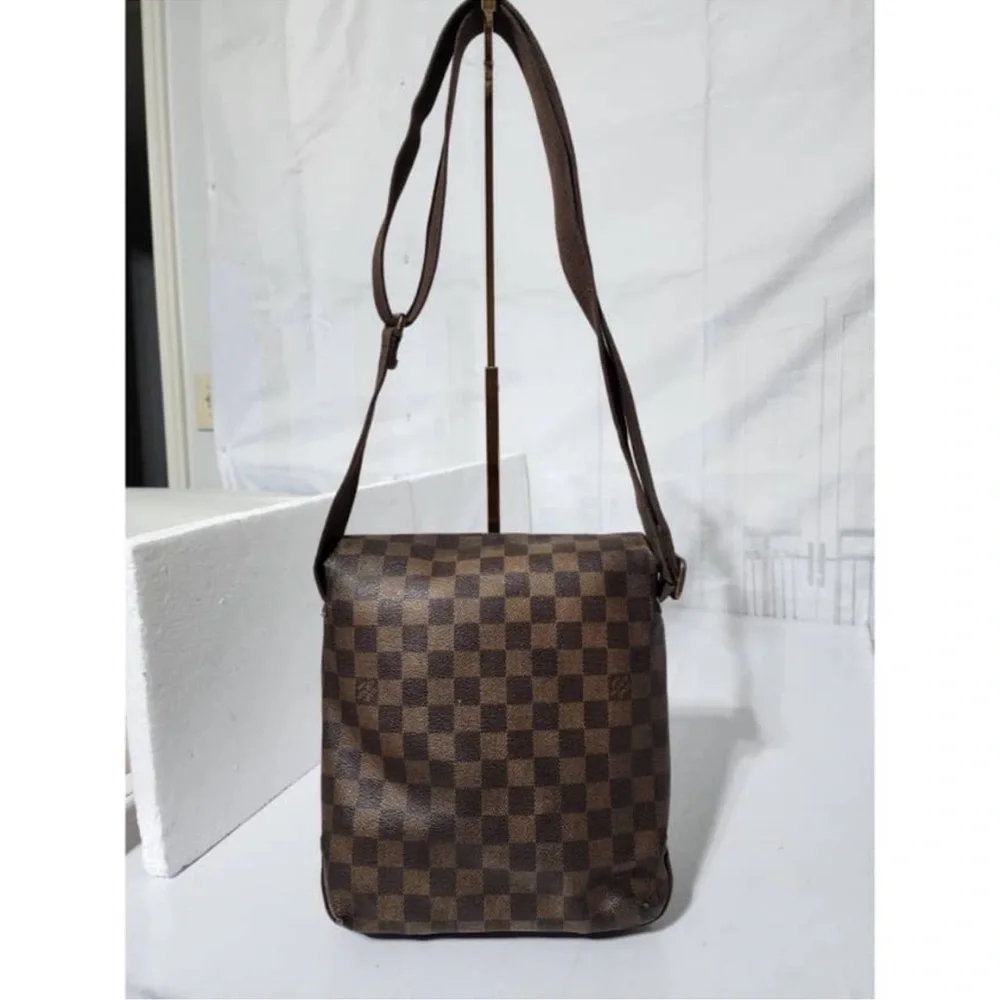 Louis Vuitton shoulder Damier Ebene bag PM Brooklyn Brown - Picture 5 of 17